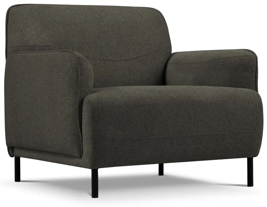 Tmavosivé kreslo Windsor & Co Sofas Neso