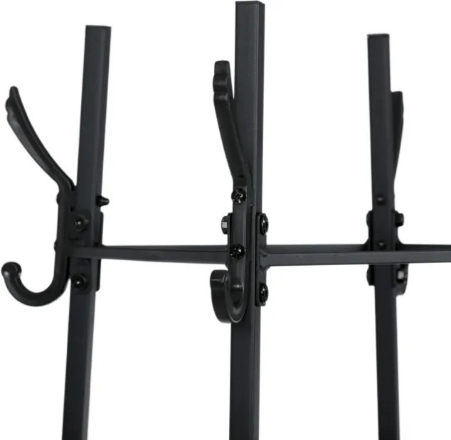 Stojanový vešiak kovový hnedý GD-170 OAK