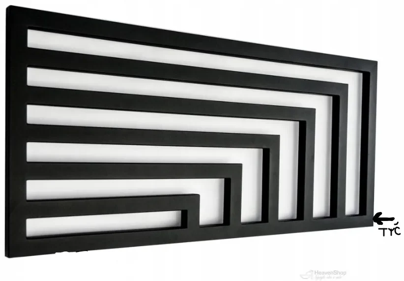 Regnis Kreon Zenit, vykurovacie teleso 1200x550 mm pre elektrickú vykurovaciu tyč, 630W, čierna matná, KZ120/55/BLACK/VYKUROVACIATYC