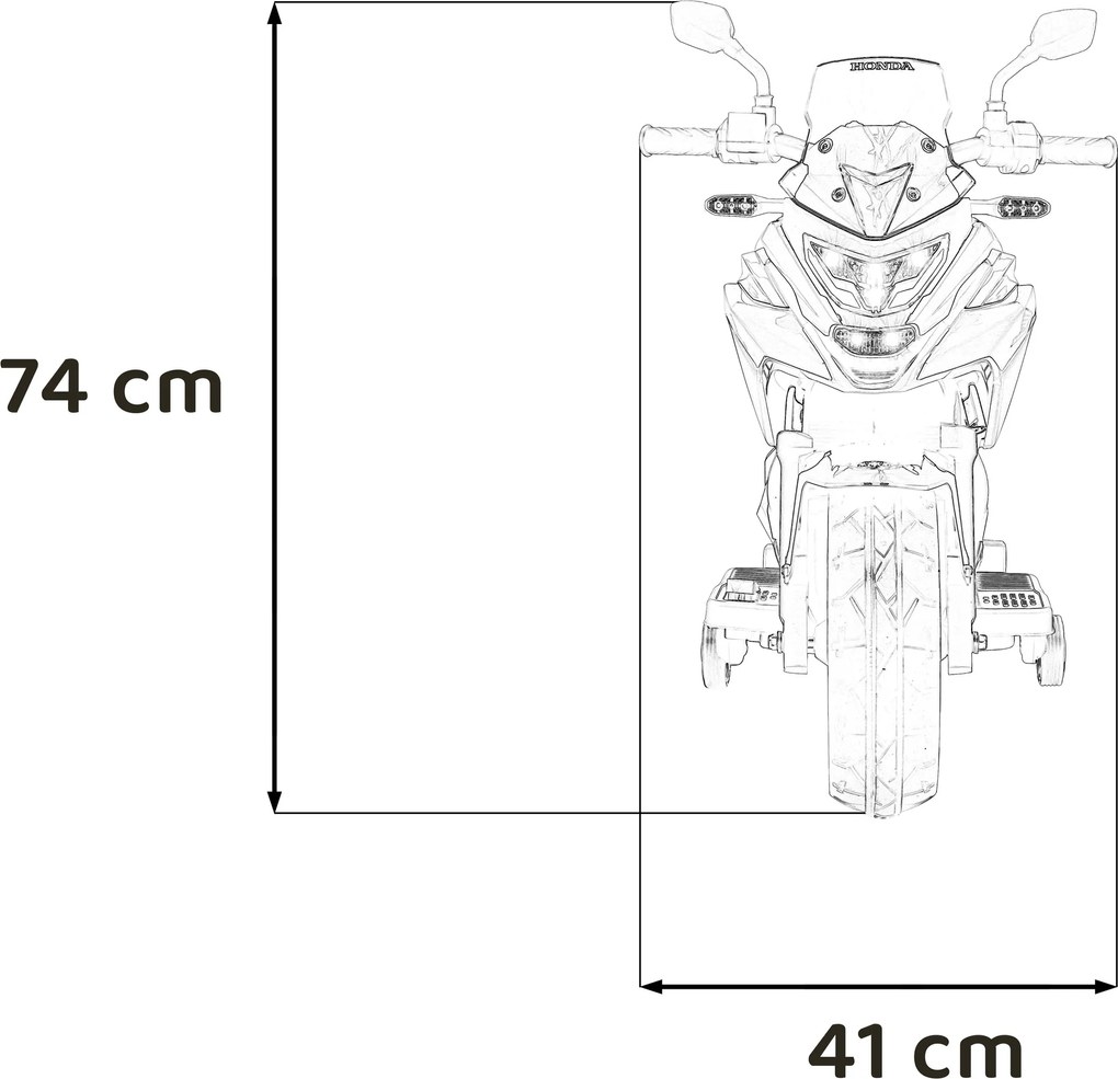 Ramiz Motocykel Honda NC750X Žltá