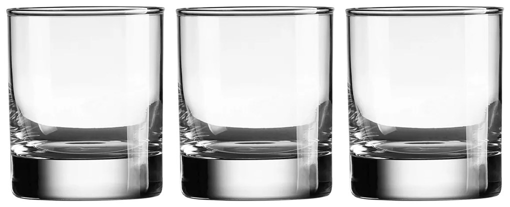 Poháre Tumbler 280 ml set 3 ks - Basic - 321033