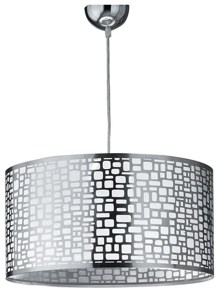 ONLI - Luster na lanku BRUCE 1xE27/15W/230V pr. 45 cm matný chróm