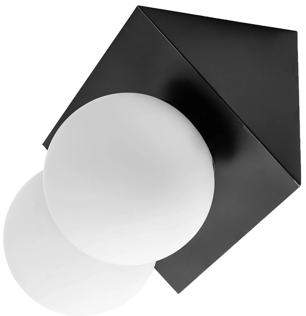 Toolight Toolight, nástenné svietidlo 2xE27 APP1229-2W, čierna matná, OSW-40118