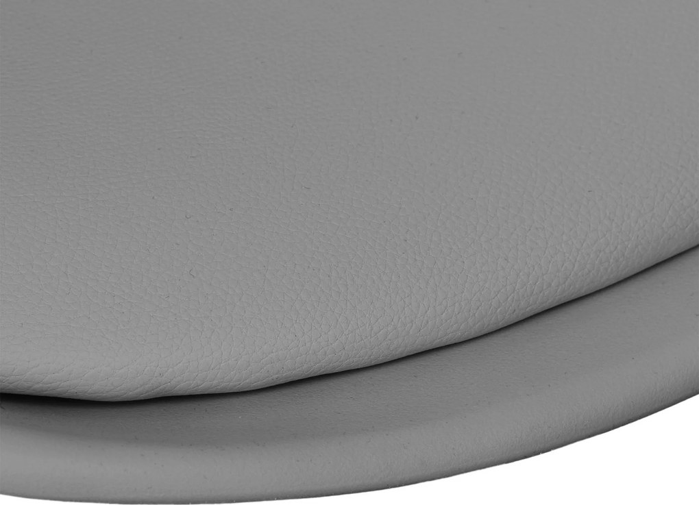 Tmavosivá otočná stolička Grover