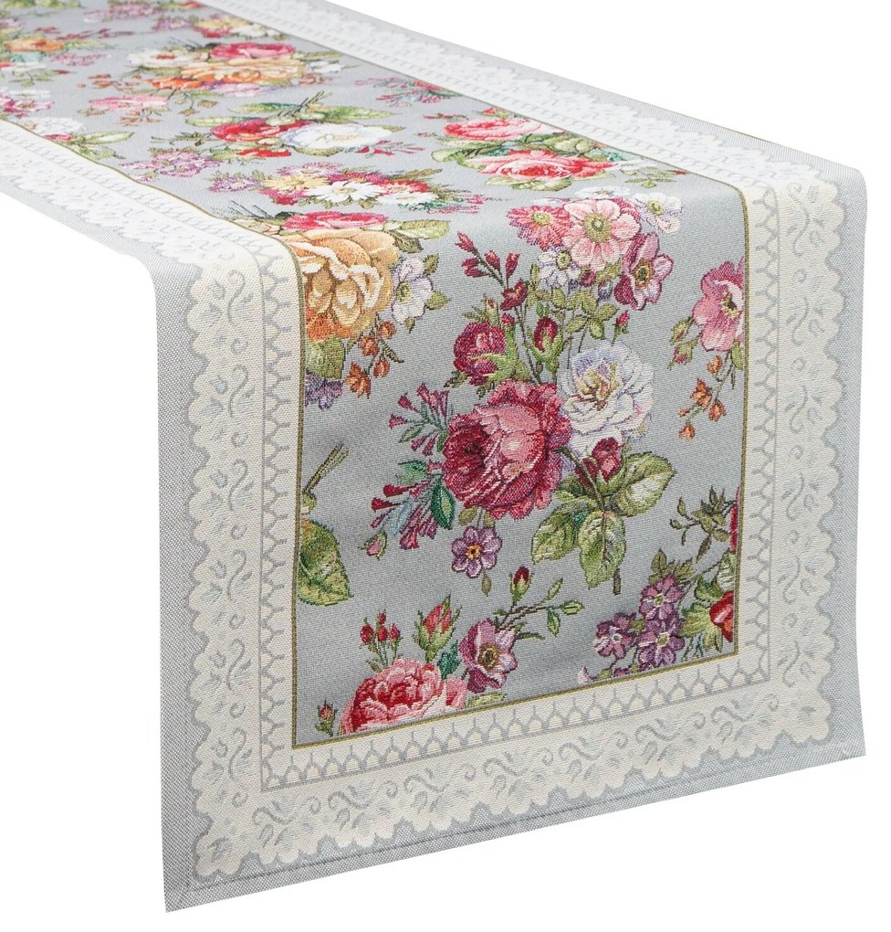 GOBELÍNOVÝ BEHÚŇ NA STÔL OLIE 47X140 CM VZOROVANÝ