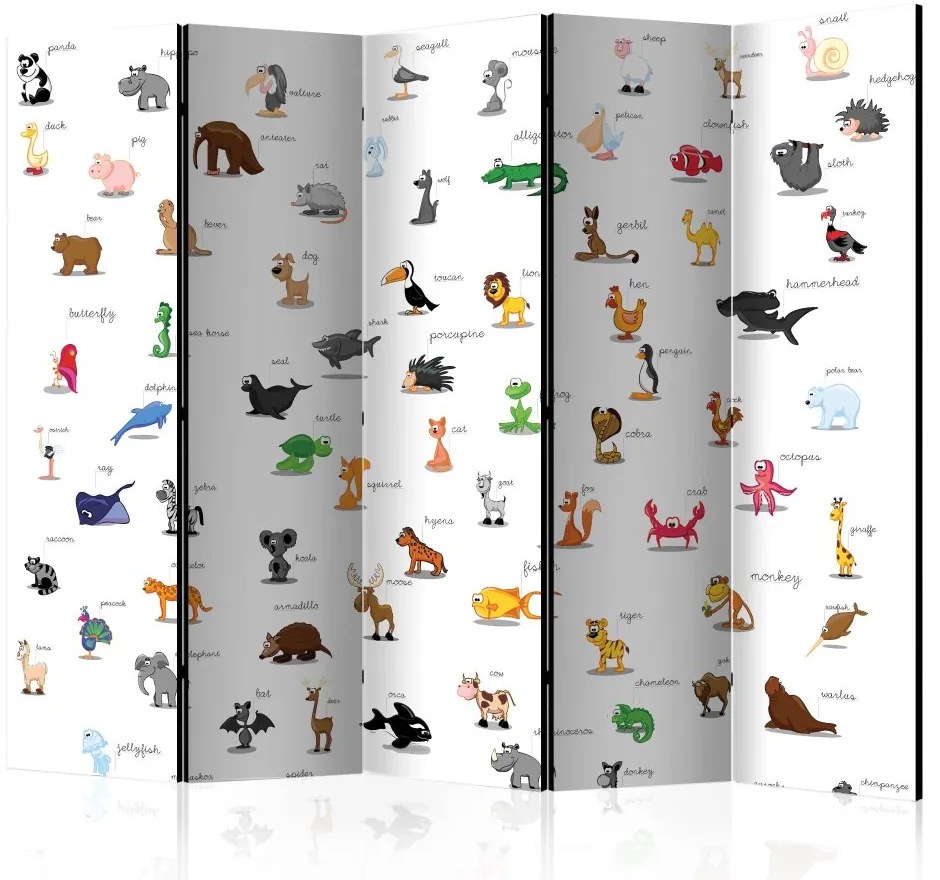 Artgeist Paraván - animals (for children) [Room Dividers]