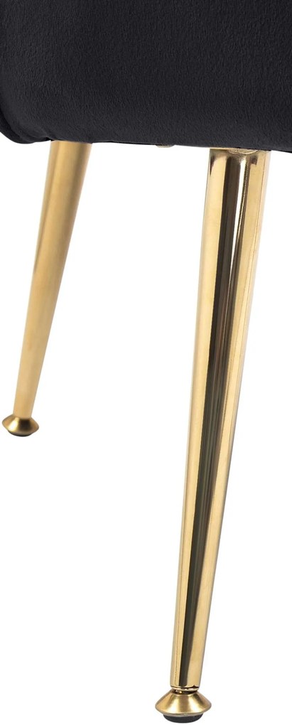 Stolička Rosita zamat - čierna