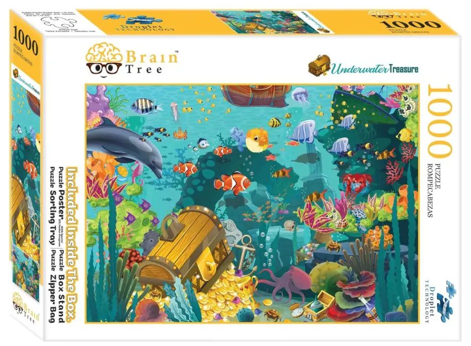 Brain Tree Puzzle Poklad pod hladinou 1000 dielikov
