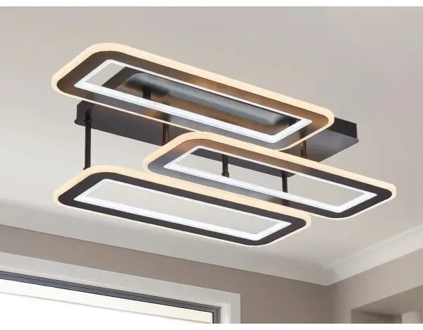 LED Stmievateľný prisadený luster LED/90W/230V 3000-6500K + diaľkové ovládanie