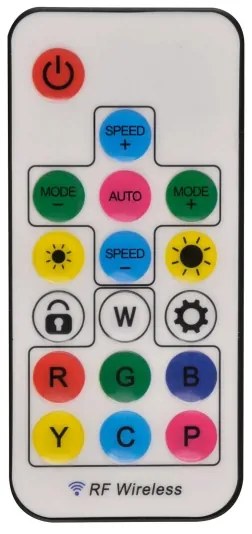 LED RGB Stmievateľný pásik MAGIC 2 m LED/12W/230V + DO