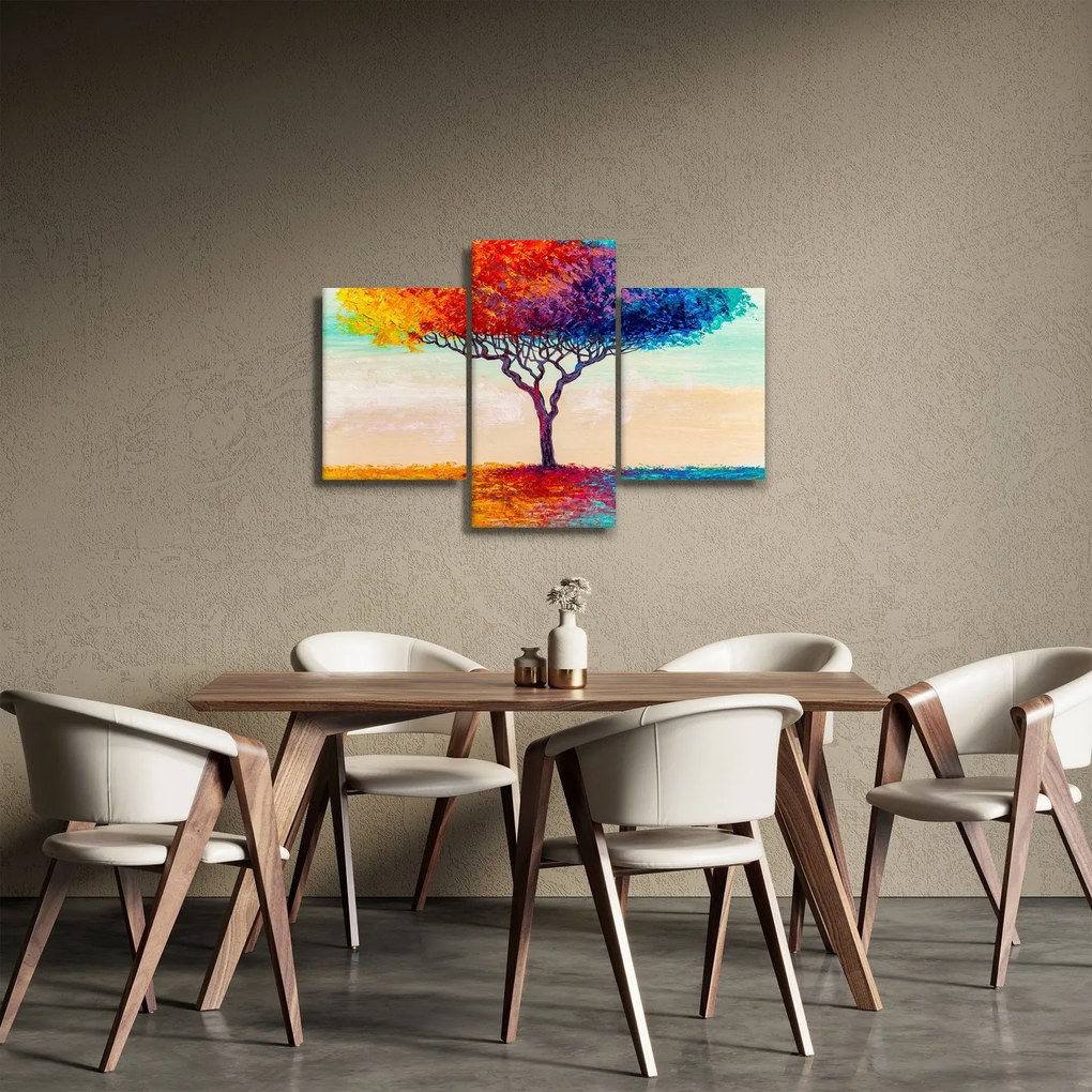 Obraz maľovaného stromu (90x60 cm)