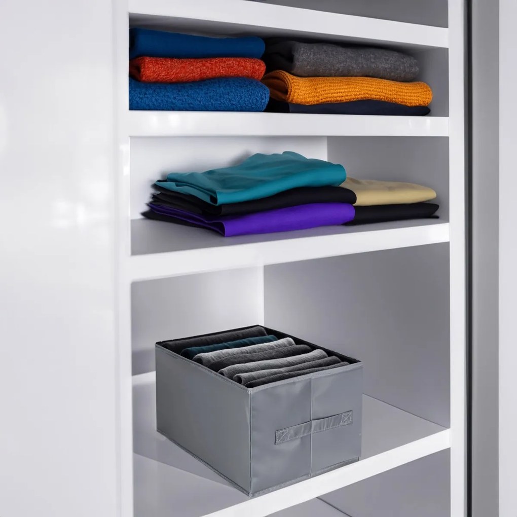 Súprava 2 ks organizérov LIAM sivá