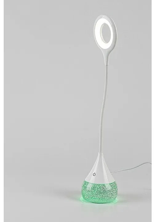 Rabalux 74248 funkčná a dekoratívna stolná LED lampa s glitrami Vivter, 4W, 2200lm, IP20