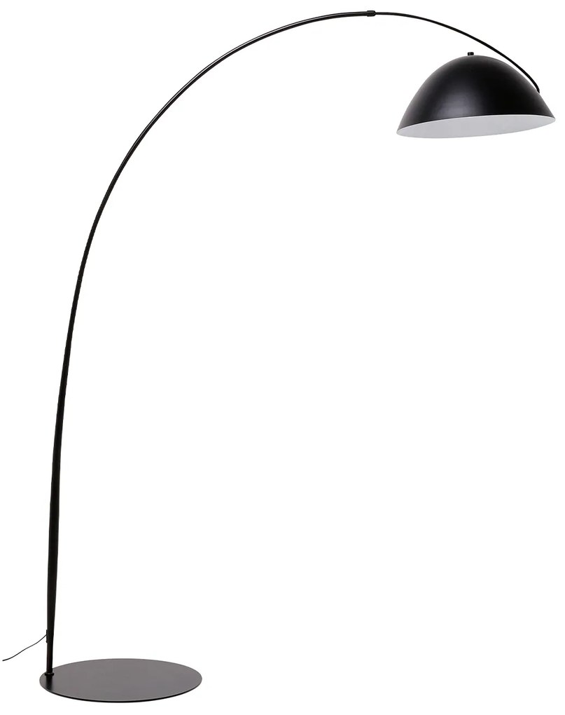 Flip stojacia lampa čierna 220 cm