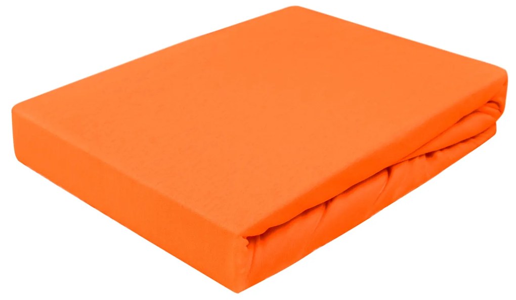 Darymex JERSEY PRESTIERADLO 035 120X200 CM ORANŽOVÉ