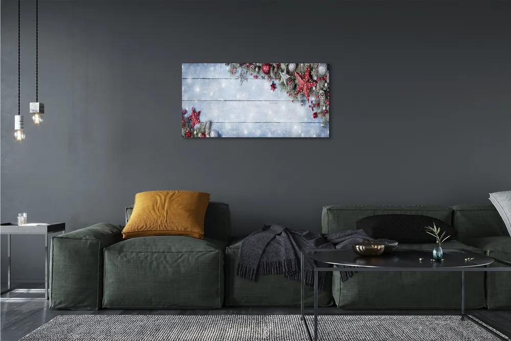 Obraz na plátne Ozdoby kužele dosky 120x60 cm