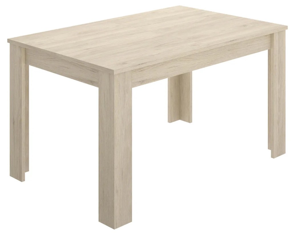 Rozkladací jedálenský stôl Dine natural oak