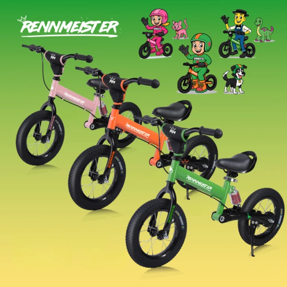 Rennmeister Detské odrážadlo QUIDO, od 3 rokov, ružová