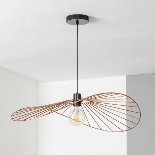 Brilagi - LED luster na lankách CERIA WIRE 1xE27/40W/230V 60x80 cm bronzový