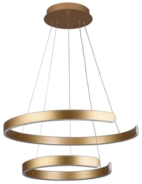 LED Stmievateľný luster na lanku LED/120W/230V 3000-6500K + diaľkové ovládanie