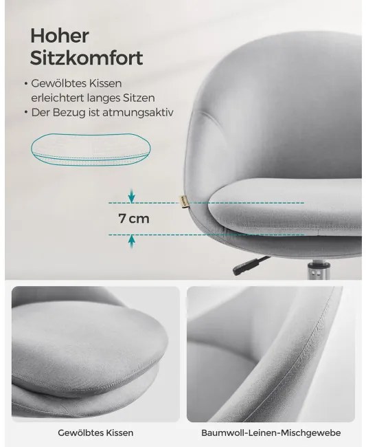 Kancelárska stolička OBG020G01