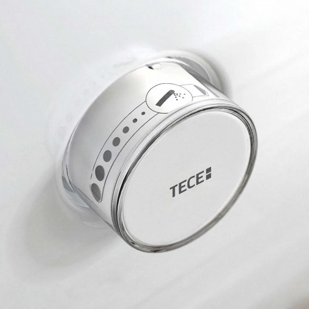 TECE One závesné WC Rimless so sprchovacou funkciou pre studenú vodu, s hlbokým splachovaním, 358 x 540 mm, biela, 9700201