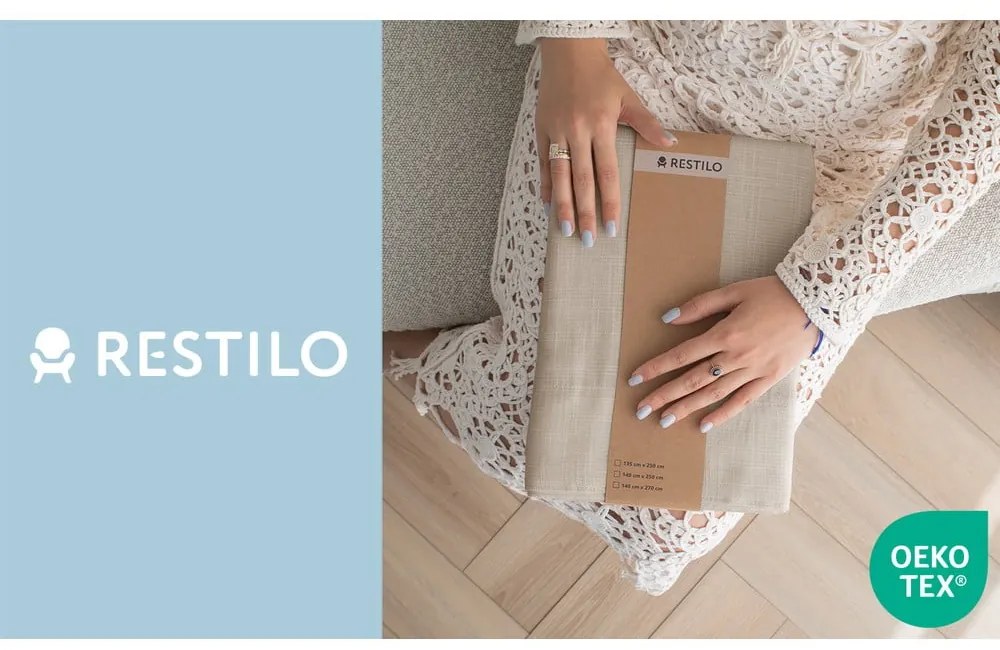 Béžový záves 140x270 cm Valeta – Restilo