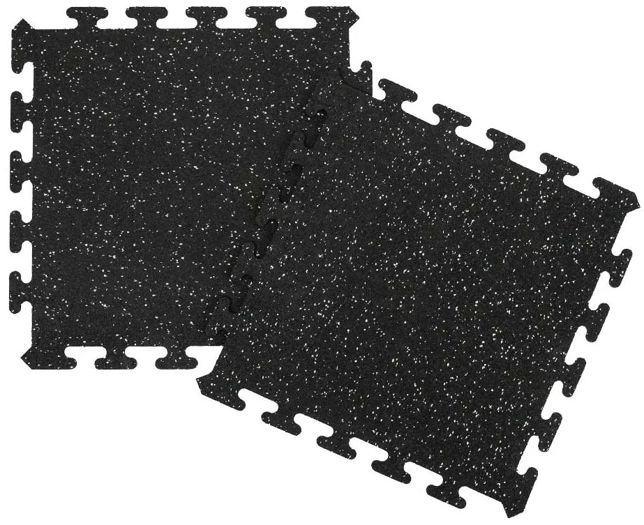 Multy Home Gumová dlaždica FITNESS TILE 50 x 50 cm, čierna