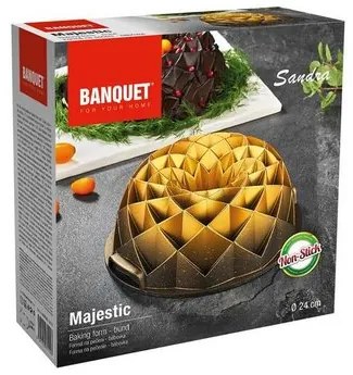 Banquet Forma na bábovku liata MAJESTIC Sandra pr. 24 cm