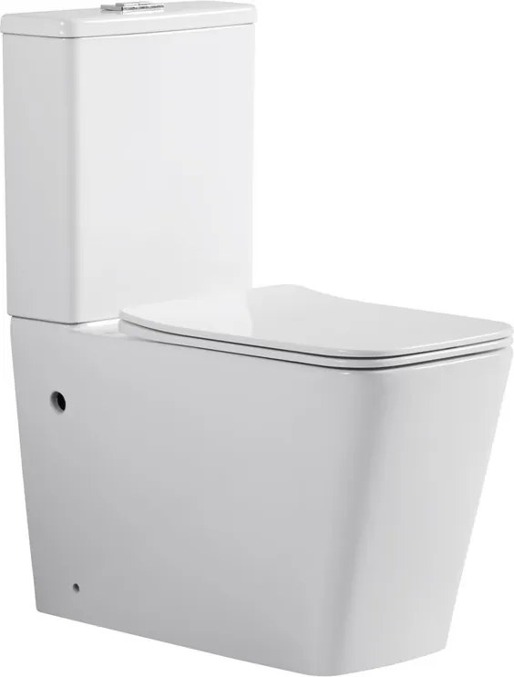 Erga Jotta, WC kombi misa 640x365x820 mm, Rimless + toaletné sedadlo, biela lesklá, ERG-V03-JOTTA-RIM-WH