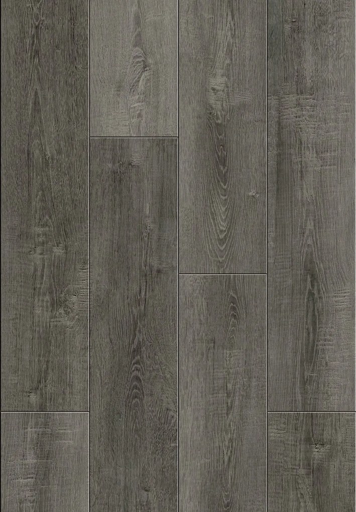 Mexen New Albany, vinylová podlaha 1240x182 mm SPC 6,5 mm, IXPE 1,5 mm, 4-stranná V-drážka, dub, F1017-1240-182-505-4V1-01