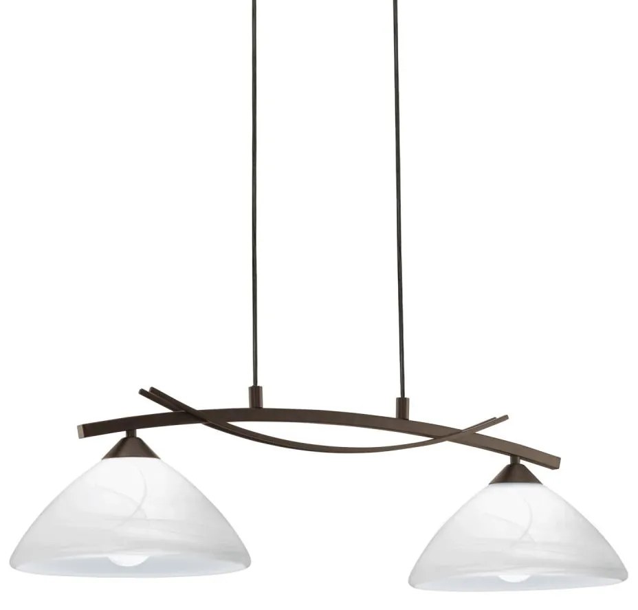 EGLO 91433 - Luster VINOVO 2xE27/60W/230V