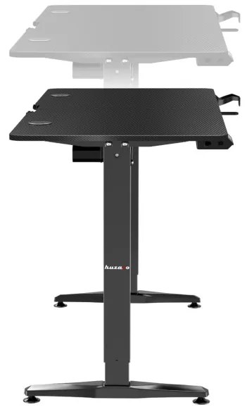 Ergonomický herný stôl Hero - 8.5 čierny