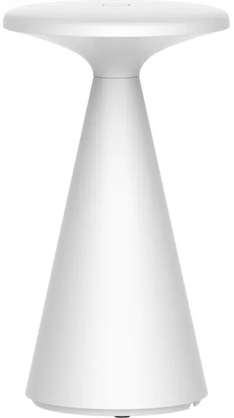 LED stmievateľná stolná lampa PAROS LED/1,8W/5V USB 1800 mAh IP44 biela