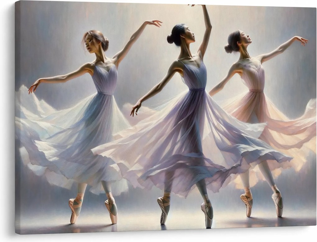 Obraz - Tri baletky (70x50 cm)