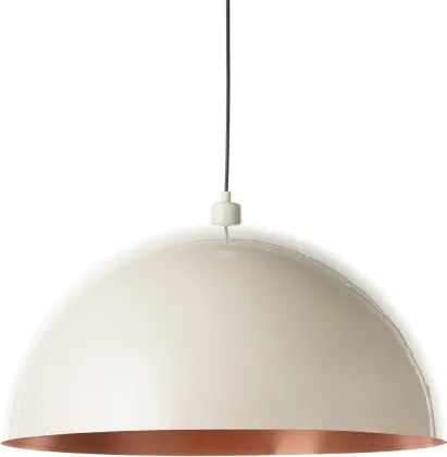 BRILAGI - LED luster na lanku METALO 1xE27/40W/230V pr. 40 cm béžová/medená