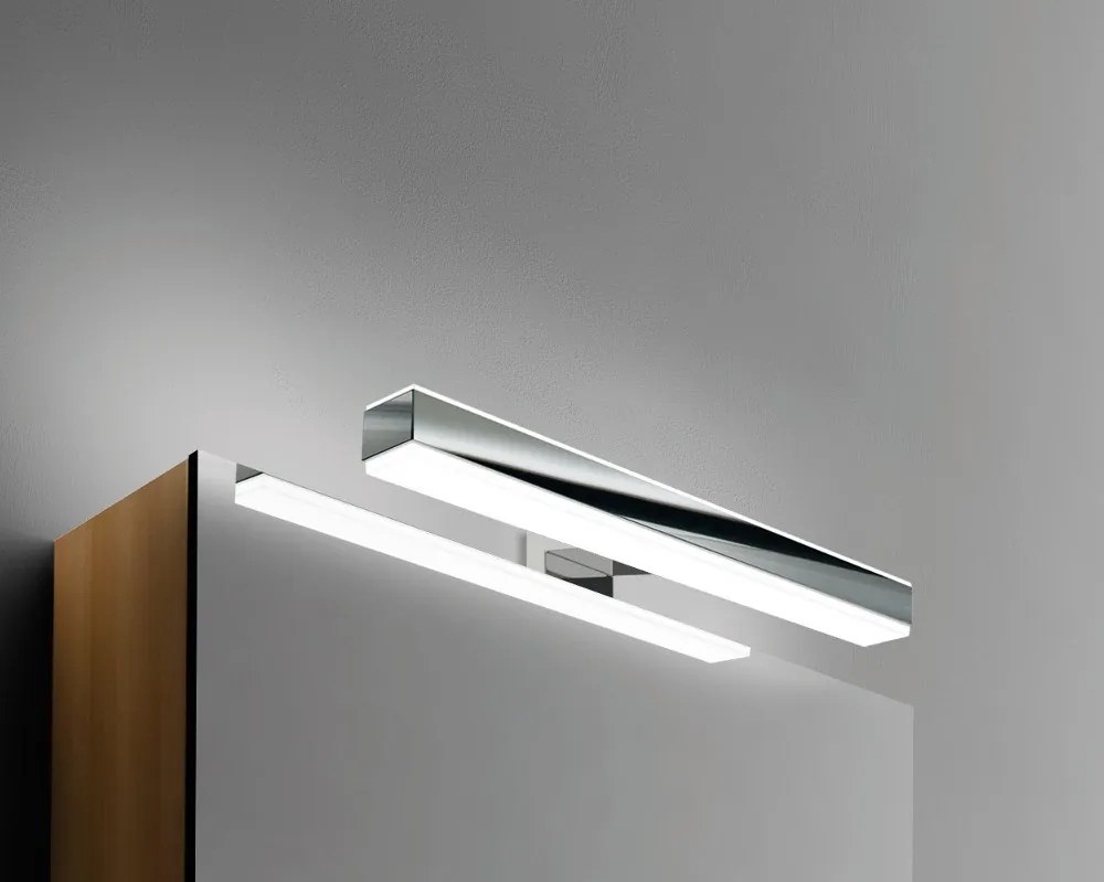 Sapho Sapho, VERONICA 2 LED svietidlo, 8 W, 300x25x83 mm, IP44, chróm, E26698CI