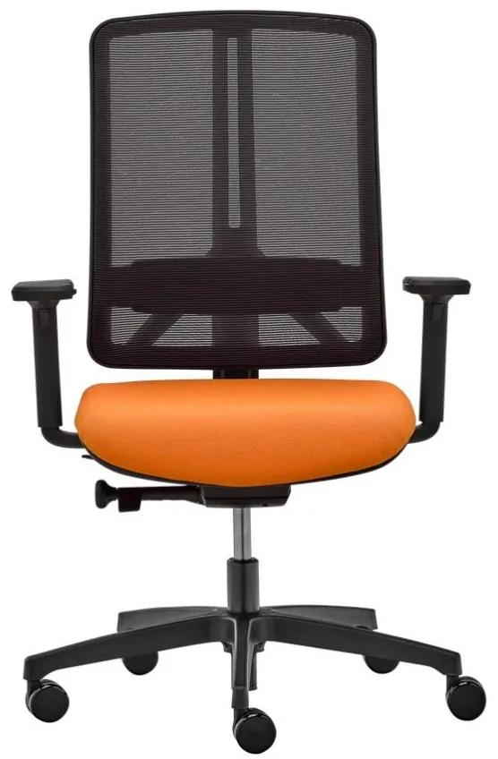 RIM -  RIM Kancelárska stolička FLEXi XXL FX 1102A 1103A čalúnenie BLAZER, FLAX