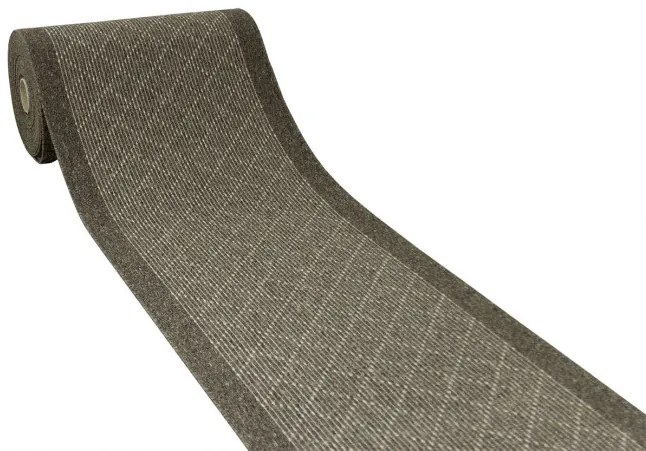 Protišmykový behúň Boulevard 9218 - hnedý