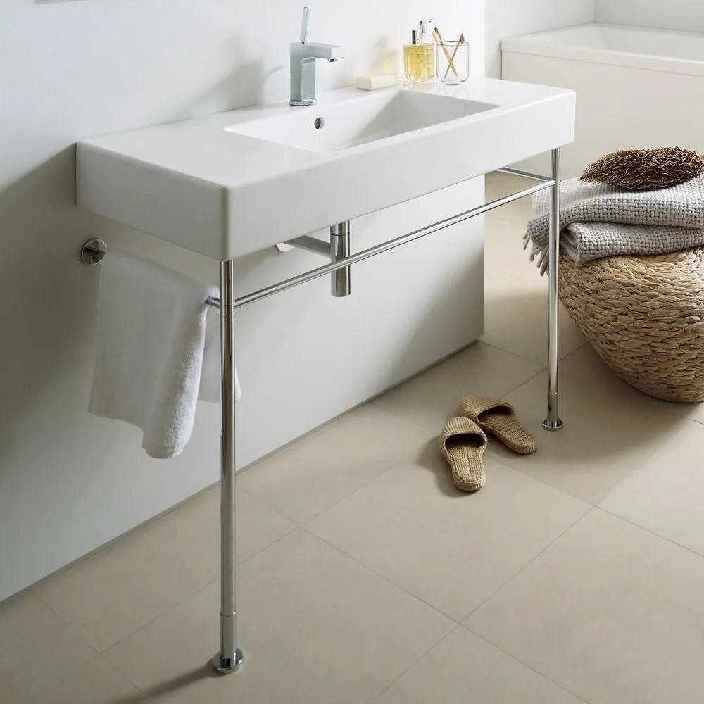 DURAVIT Vero stojací kovový podstavec pod umývadlo (pre 032910), 1000 x 455 x 715 mm, chróm, 0030721000