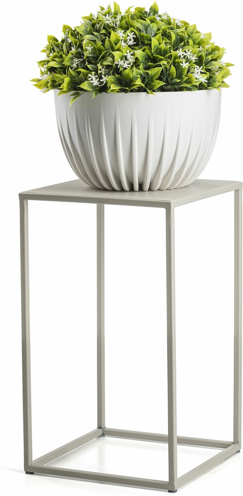 STOJAN NA KVETINÁČ SIMPLE 40X24X24 CM BÉŽOVÁ