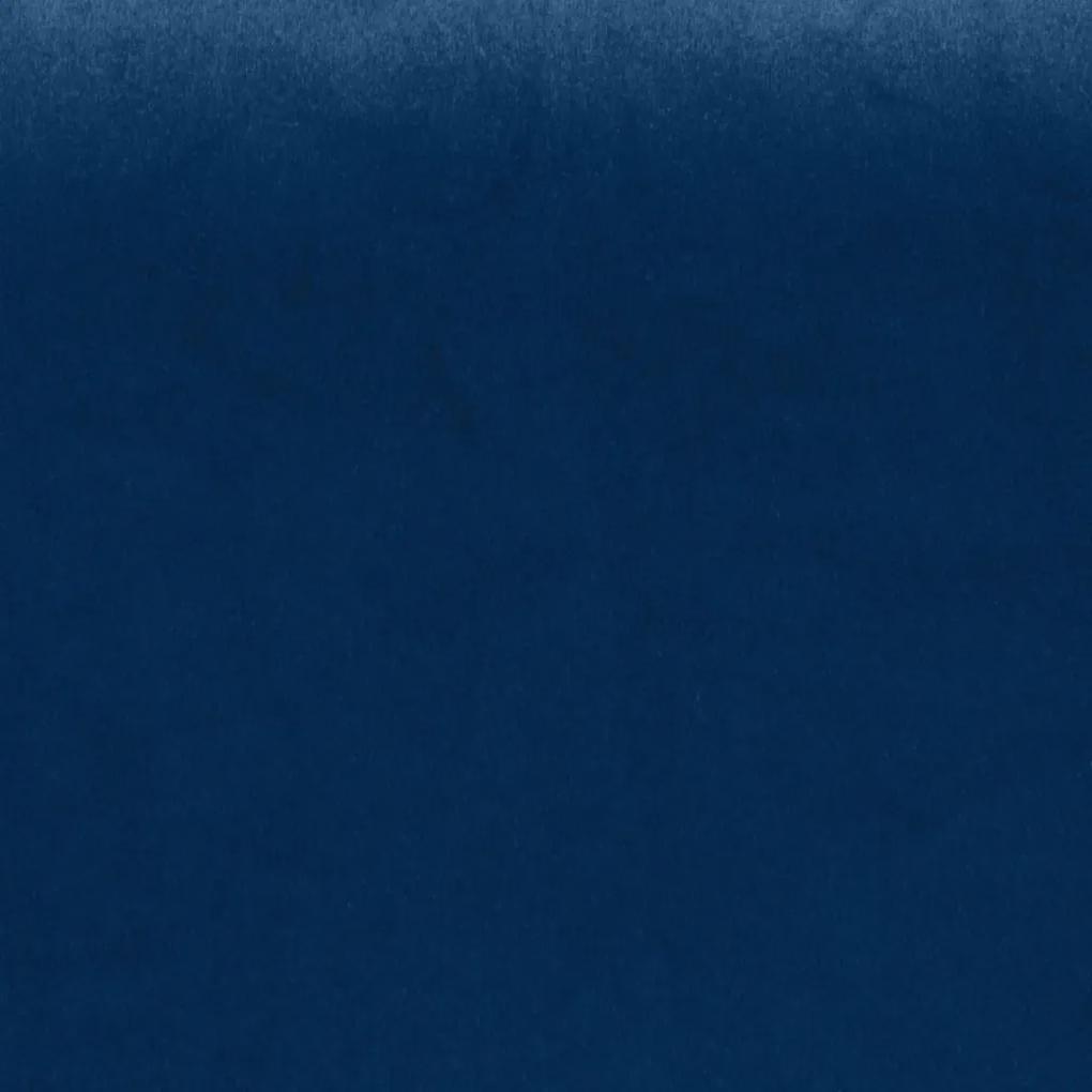 Fenomenálny navy blue zamatový záves na riasiacu pásku 140 x 270 cm