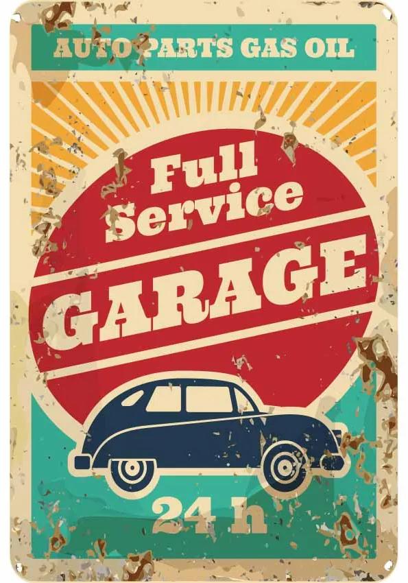 Ceduľa Full Service - Garage