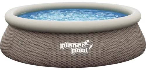 Bazén s nafukovacím lemom Planet Pool QUICK RATAN 305 x 76 cm
