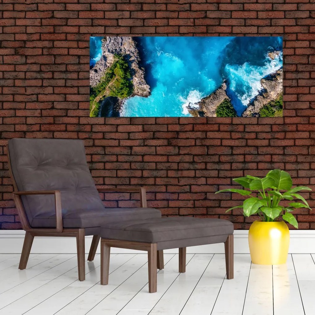 Obraz - Zátoka na Bali (120x50 cm)