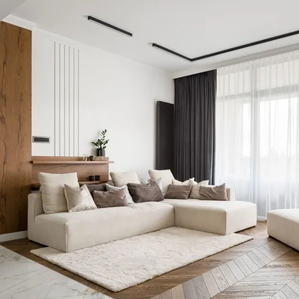 MAXLIGHT C0190D - LED Stmievateľné stropné svietidlo LINEAR LED/18W/230V čierna