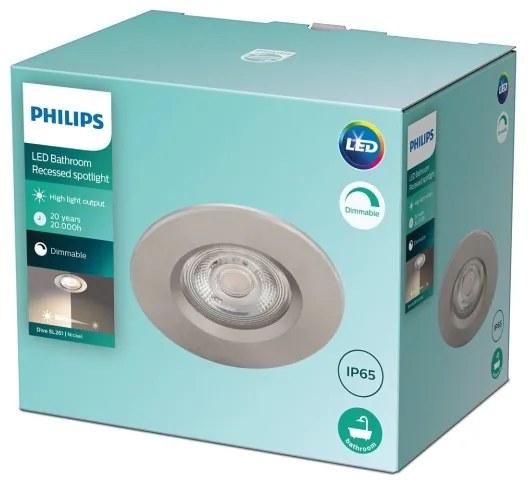 Philips - LED Stmievateľné kúpeľňové svietidlo DIVE LED/5W/230V 2700K IP65