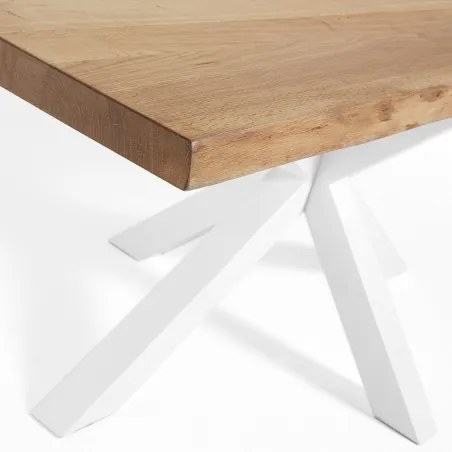 ARGO WHITE WOOD stôl 180 x 100 cm