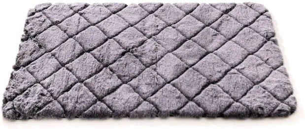 Kúpeľňový koberček MOYO CUT antracitový