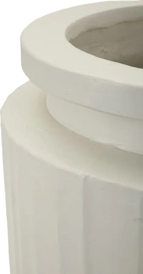 Váza High Pot 80 cm krémová